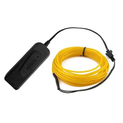 LED Glow EL Wire Cable Costume -Description -Rave Mates