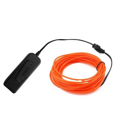 LED Glow EL Wire Cable Costume -Description -Rave Mates