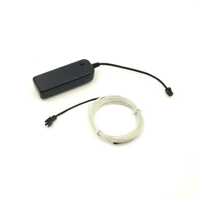 LED Glow EL Wire Cable Costume -Description -Rave Mates