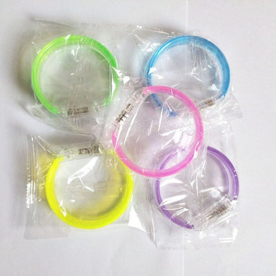 Glow Light Up LED Bracelets 20pcs -Rave Outfit Addons -Rave Mates