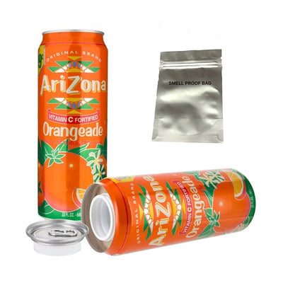 Green Tea Stash Can -Hidden Stash -Rave Mates