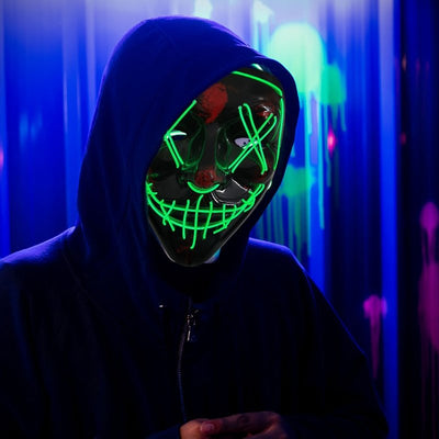 Rave Neon LED Mask - Rave Masks - Rave Mates