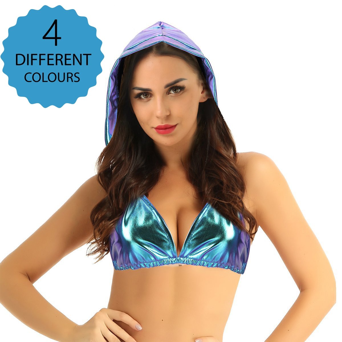 Holographic Rave Top -Festival Rave -Rave Mates