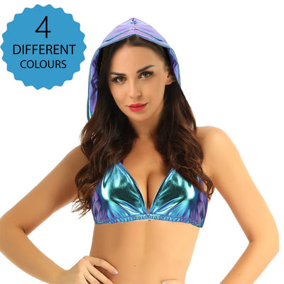 Holographic Rave Top -Festival Rave -Rave Mates