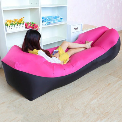 Inflatable Air Lazy Bag -Festival Camping Gear -Rave Mates