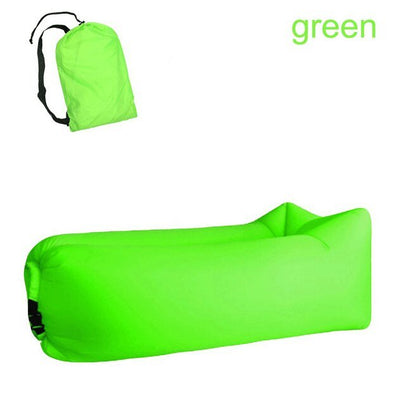 Inflatable Air Lazy Bag -Festival Camping Gear -Rave Mates