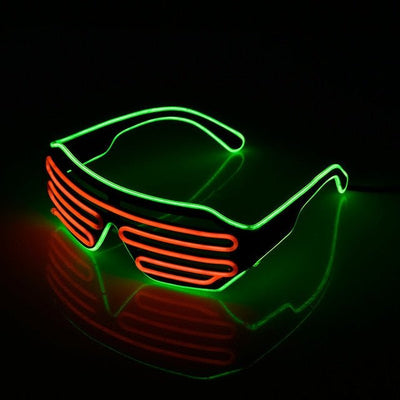 LED Flashing Light Glow Sunglasses -Rave Glasses -Rave Mates