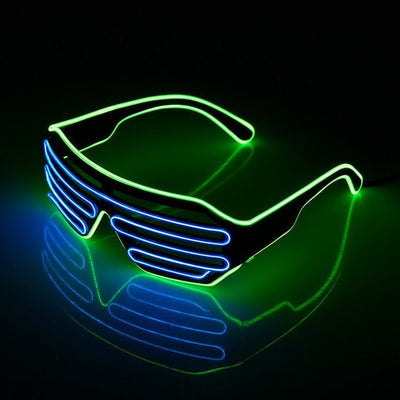 LED Flashing Light Glow Sunglasses -Rave Glasses -Rave Mates