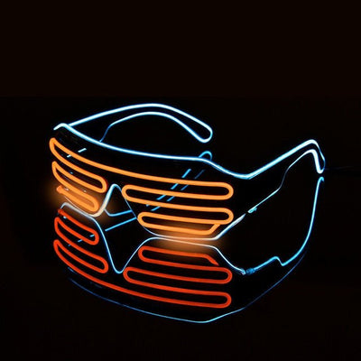 LED Flashing Light Glow Sunglasses -Rave Glasses -Rave Mates