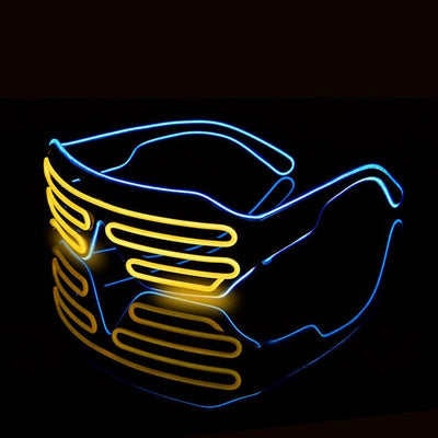 LED Flashing Light Glow Sunglasses -Rave Glasses -Rave Mates