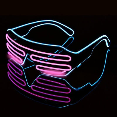LED Flashing Light Glow Sunglasses -Rave Glasses -Rave Mates