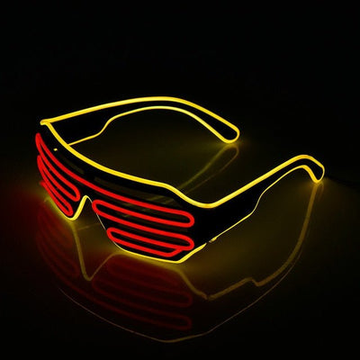 LED Flashing Light Glow Sunglasses -Rave Glasses -Rave Mates