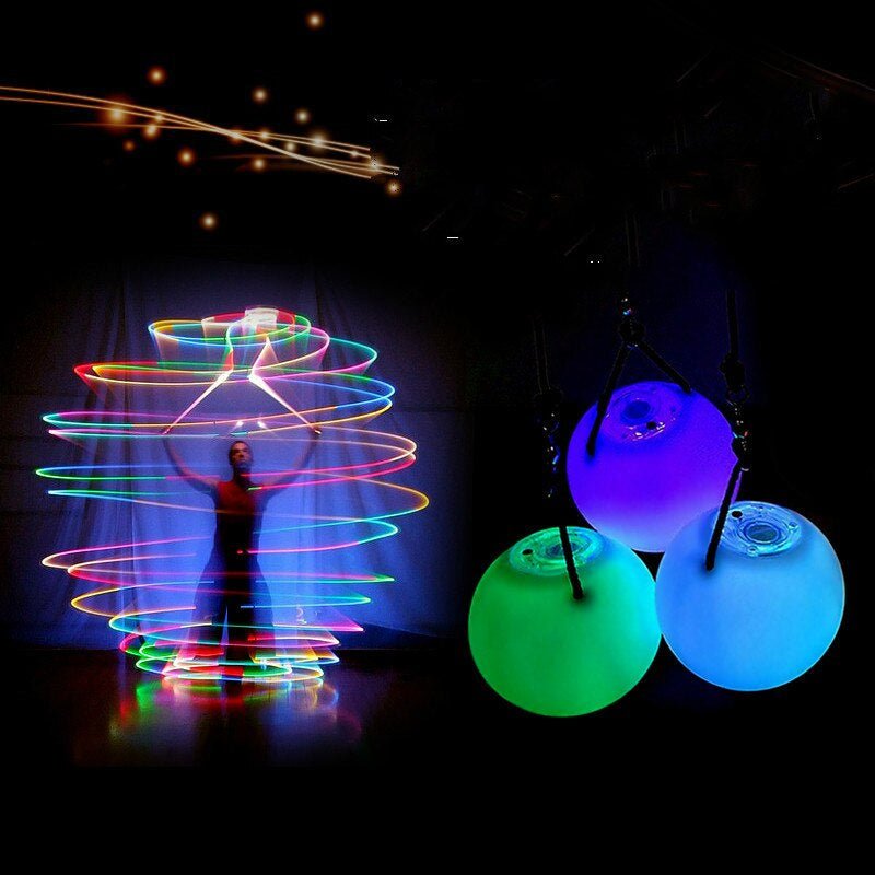 Glow Poi Balls LED -Rave Led -Rave Mates