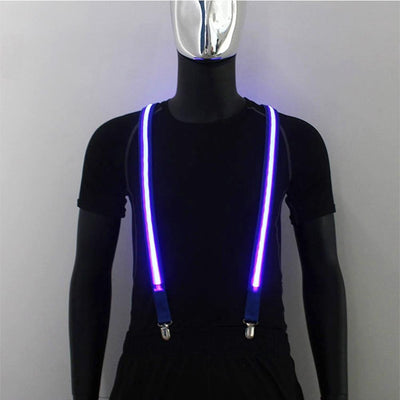 LED Suspenders Bow -Rave Accessories -Rave Mates