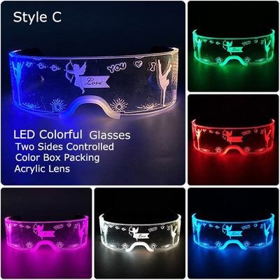 Light Up Rave Glasses - Rave Glasses - Rave Mates