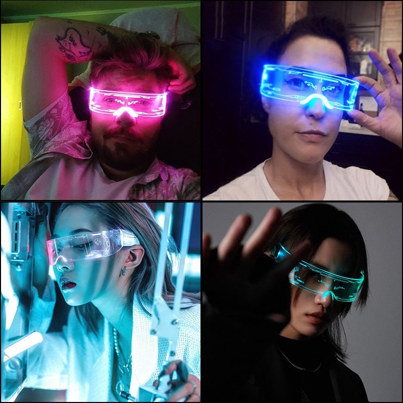 Light Up Rave Glasses - Rave Glasses - Rave Mates