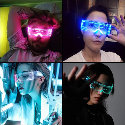 Light Up Rave Glasses - Rave Glasses - Rave Mates