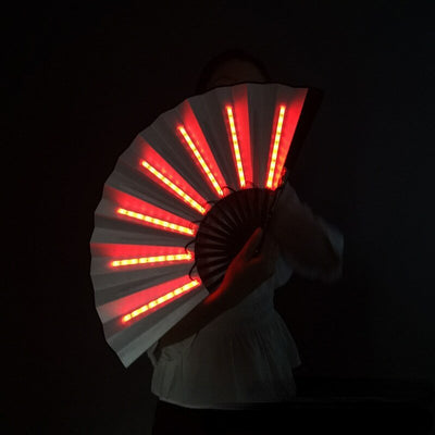 Luminous Folding Rave Fan -Rave Accessories -Rave Mates