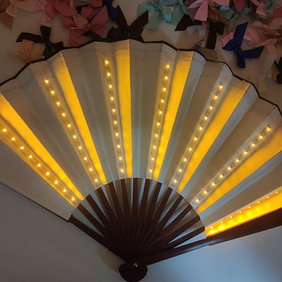 Luminous Folding Rave Fan -Rave Accessories -Rave Mates