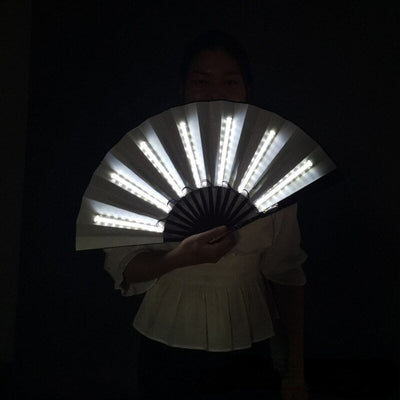 Luminous Folding Rave Fan -Rave Accessories -Rave Mates