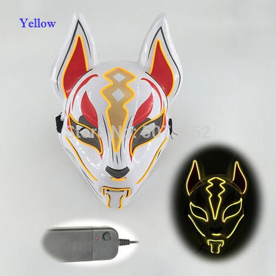 LED Fox Mask - Rave Masks - Rave Mates