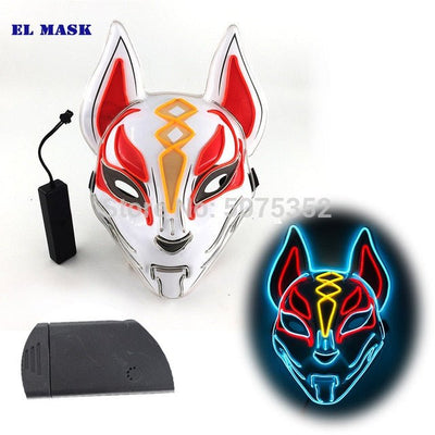 LED Fox Mask - Rave Masks - Rave Mates