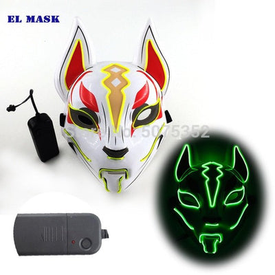 LED Fox Mask - Rave Masks - Rave Mates
