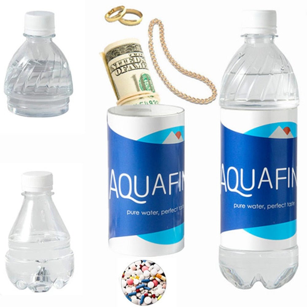 NEW Fake Water Bottle -Hidden Stash -Rave Mates