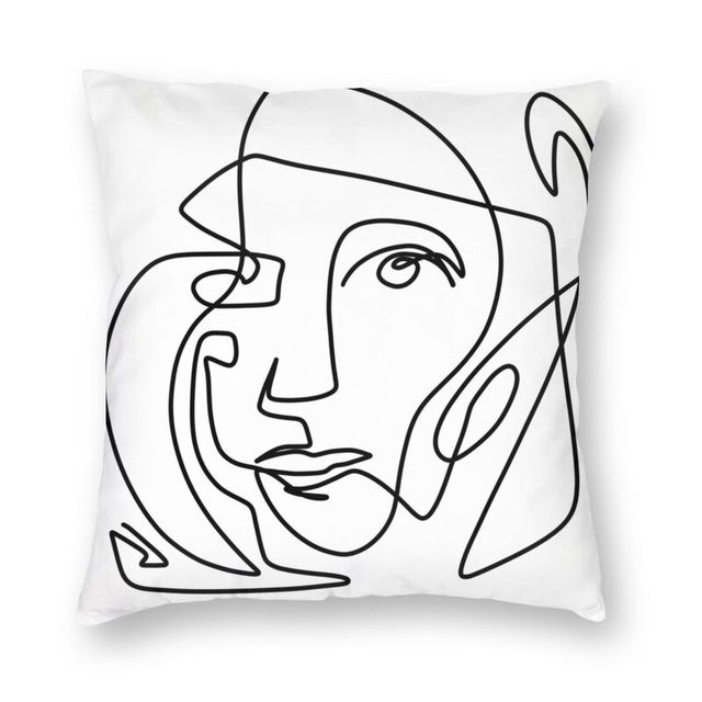 Pablo Abstract Art Cushion -Rave Pillows -Rave Mates