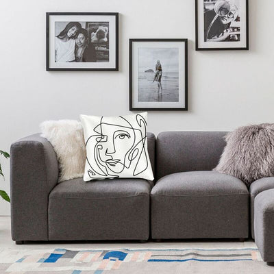Pablo Abstract Art Cushion -Rave Pillows -Rave Mates