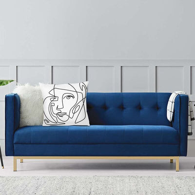 Pablo Abstract Art Cushion -Rave Pillows -Rave Mates