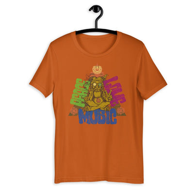 Peace & Love & Music | Rave T-shirt -Rave T-shirts For Guys & Women's -Rave Mates