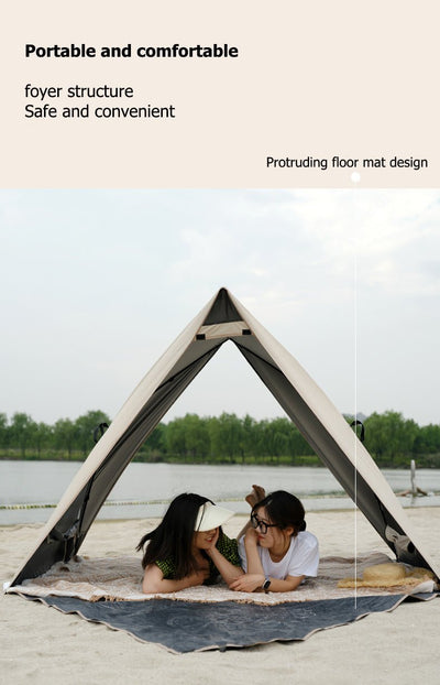 Portable Pop Up Beach Tent -Camping Gear -Rave Mates