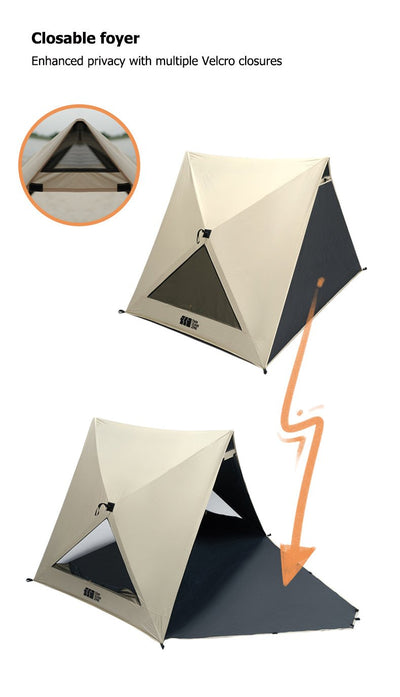 Portable Pop Up Beach Tent -Camping Gear -Rave Mates