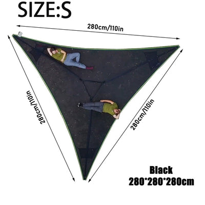 Portable Triangle Hammock -Camping Gear -Rave Mates