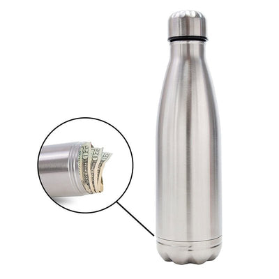 Private Money Box Water Bottle -Hidden Stash -Rave Mates