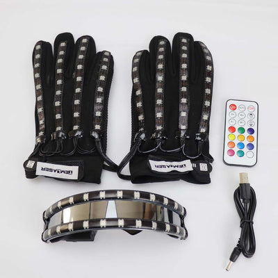 Rave Glow Gloves -Festival Rave -Rave Mates