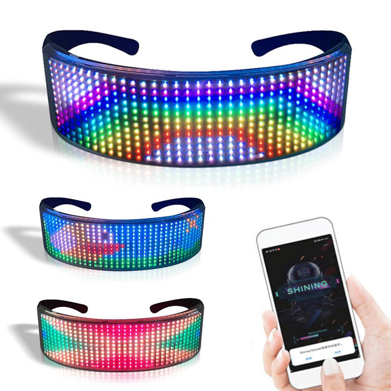 Rave Party Glasses - Bluetooth App Controlled -Festival Rave -Rave Mates