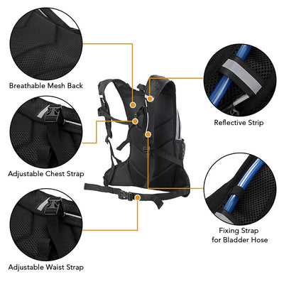 Reflective 8L Rave Backpack -Rave Accessories -Rave Mates