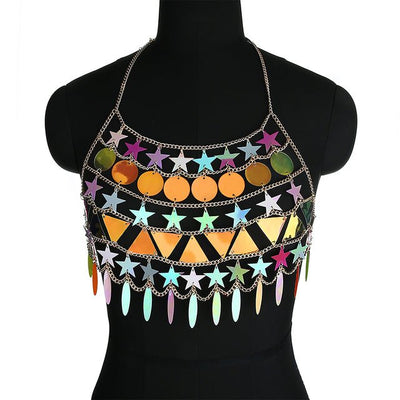 Sexy Halter Bra - -Rave Mates
