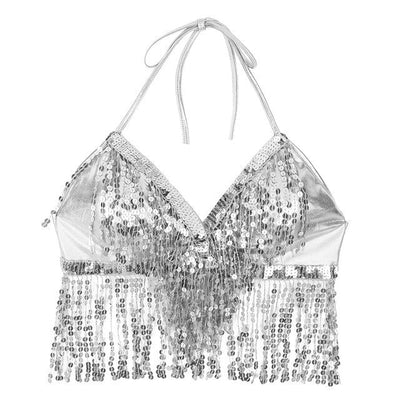 Shiny Black Rave Bra -Rave Bra -Rave Mates