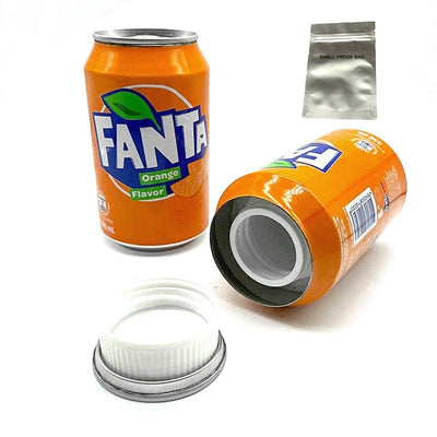 Smell Proof Stash Can Soft Drink -Hidden Stash -Rave Mates