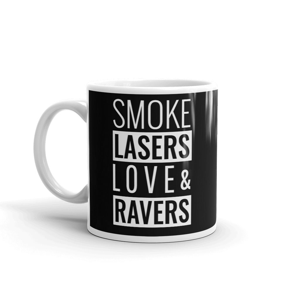 Smoke Lasers -mug -Rave Mates
