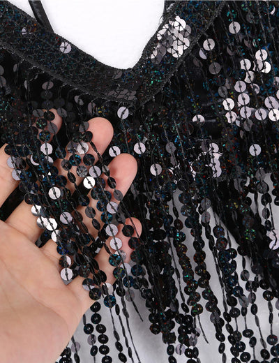 Tassels Halter Bra - -Rave Mates