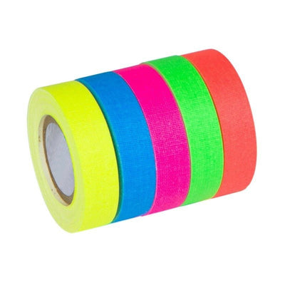 UV Gaffer Fluorescent Tapes 5pcs -Rave Accessories -Rave Mates