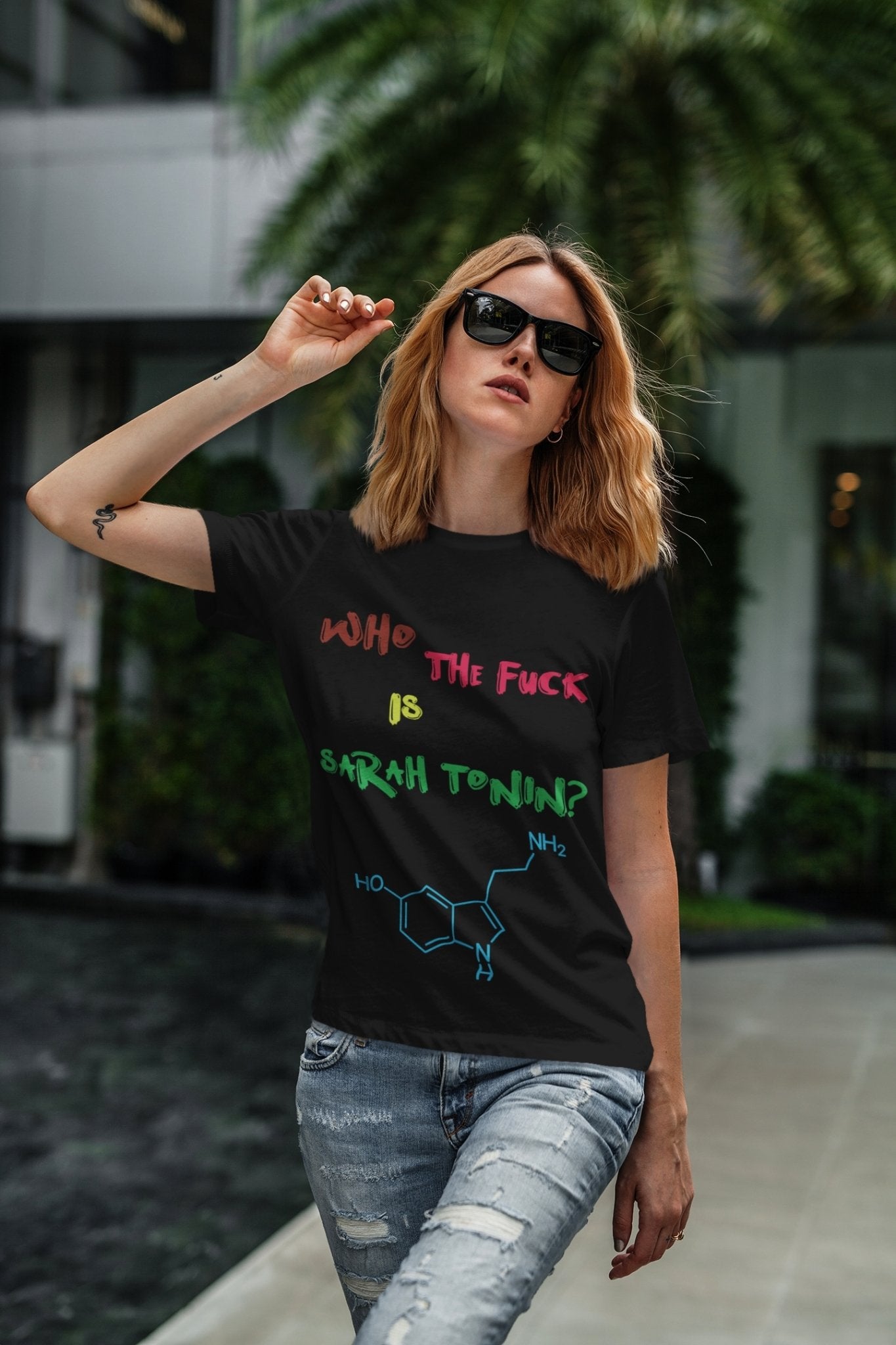 Sarah Tonin Rave T-shirt - Rave T-shirt -Rave T-shirts For Guys & Women's - Rave Mates