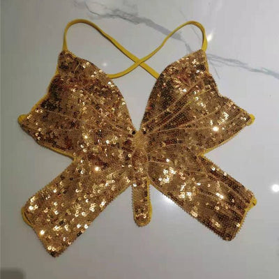 Womens Festival Butterfly Top -rave top -Rave Mates
