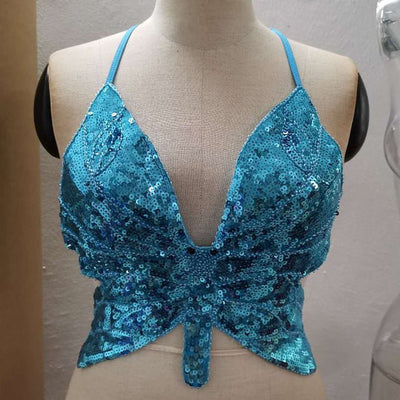 Womens Festival Butterfly Top -rave top -Rave Mates